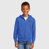 Youth Port & Company Core Fleece Full-Zip Hooded Sweatshirt