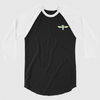Unisex 3/4 Sleeve Raglan Shirt