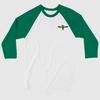 Unisex 3/4 Sleeve Raglan Shirt