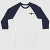 Unisex 3/4 Sleeve Raglan Shirt
