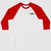 Unisex 3/4 Sleeve Raglan Shirt