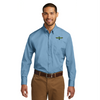 Men's Port Authority Long Sleeve Carefree Poplin Shirt