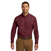 Men's Port Authority Long Sleeve Carefree Poplin Shirt